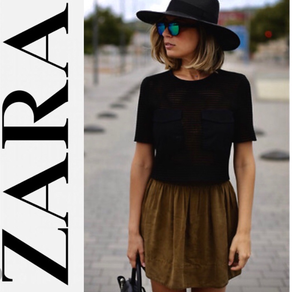 ZARA Mini Skirt